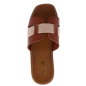 MIA  Girls' MIA Elayney Cognac Sandals Size 5 big girl NWOB